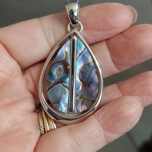 Abalone pendant, no necklace